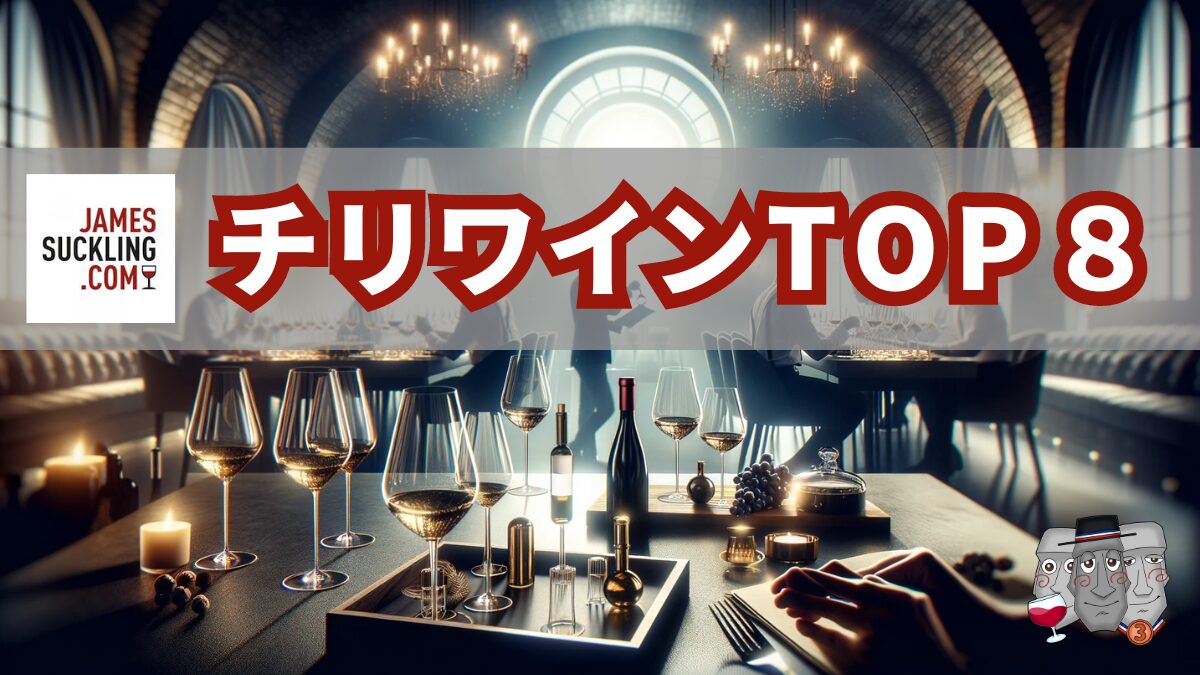 james suckling が選出したチリワインtop8