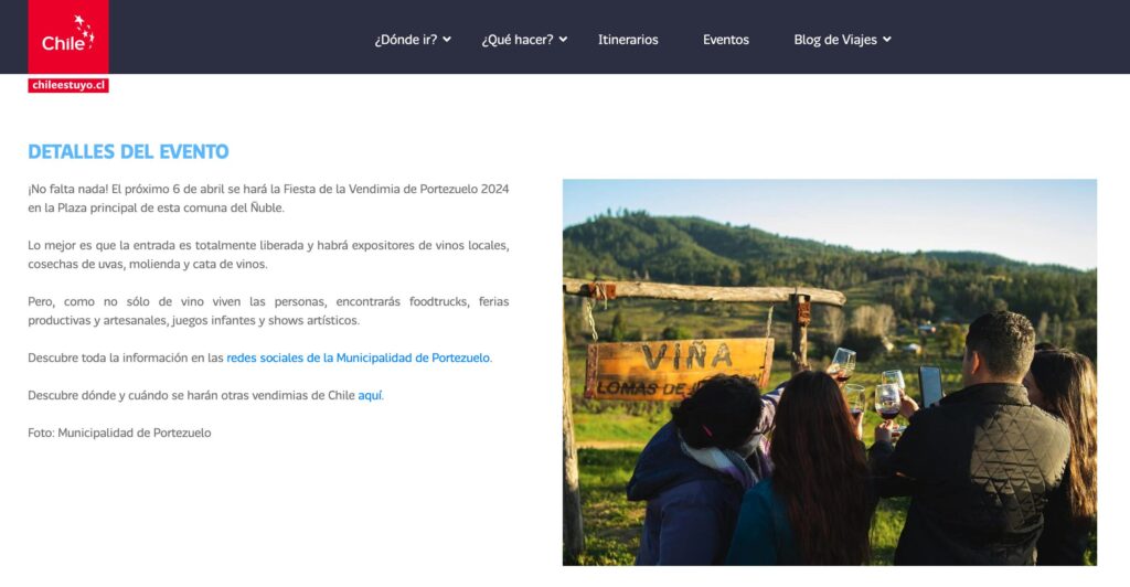 IX Fiesta de la Vendimia Portezuelo