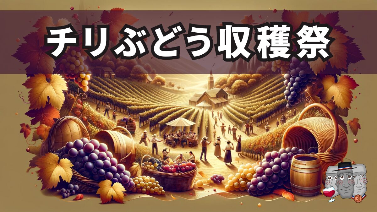 チリワインに使われるブドウの生産地で収穫祭がおこなわれる。