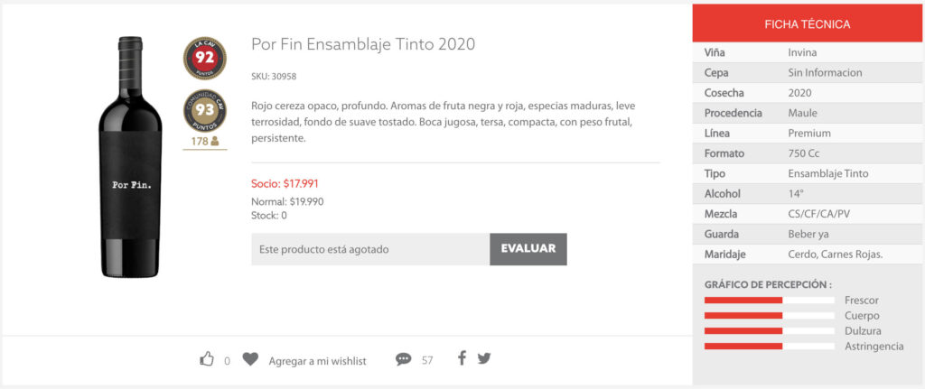 CAV：Por fin価格